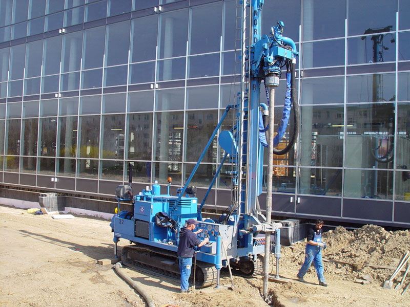 Unibibliothek Rostock Bohrarbeiten